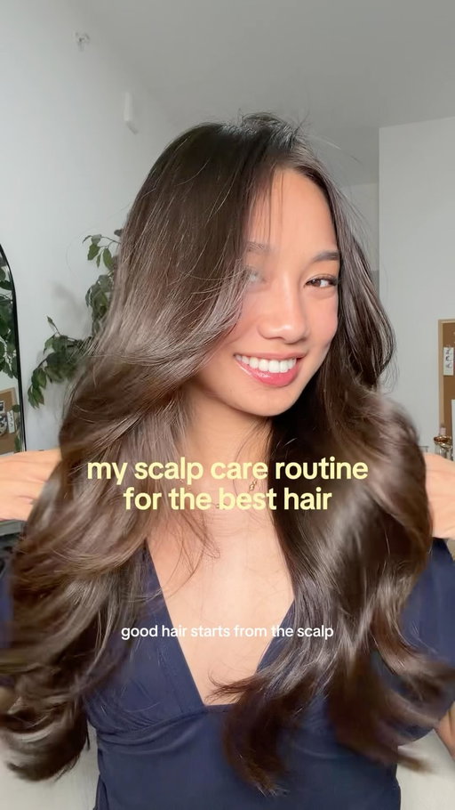 #ad Don't forget your scalp if you want good hair 🙂‍↔️ Do yourself a favor and grab a bottle from @headandshoulders new Scalp Care Plus collection. #scalpcare #blowout #haircare #haircaretips layeredhaircut