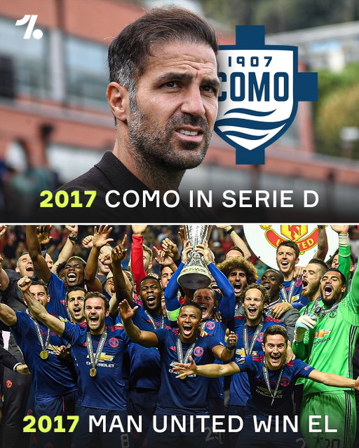 Como and Manchester United’s journeys over the past nine years couldn’t have been more different 📈🏆

Tell a Como fan back in 2017 that they’d be facing Manchester United in the Champions League nine years later, and they’d have laughed at you... yet Como managed to win 4-1 over the English giants 🤯