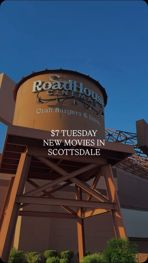 @roadhousecinemasscottsdale is the BEST I’ll live and die by this statement PLUS every Tuesday they have $7 movies all day, all movies!