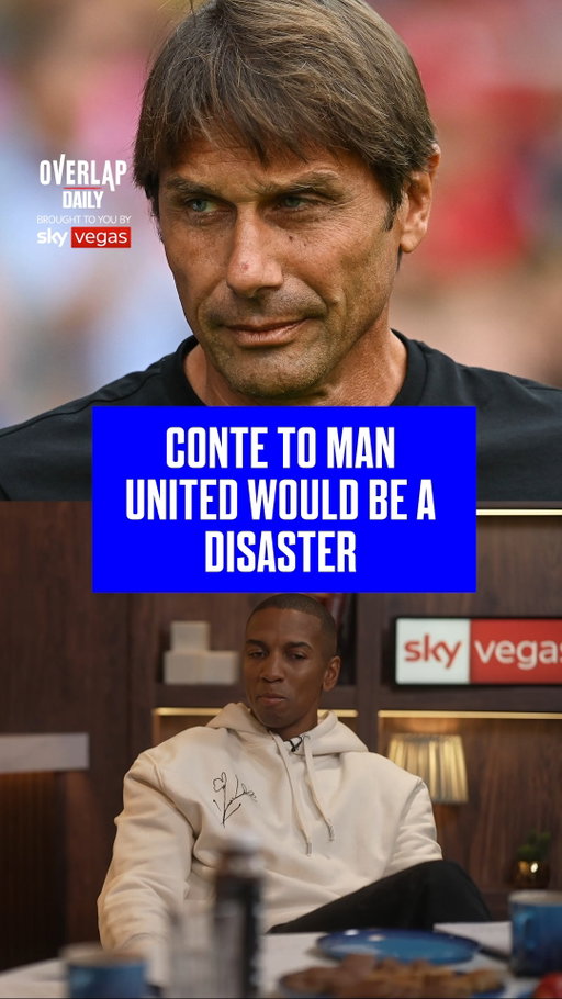 "It's going to be a disaster!" 😳

Ashley Young doesn’t like the thought of Antonio Conte potentially managing Manchester United.

Watch the latest Overlap Daily episode now on YouTube or listen wherever you get your podcasts 🙌⚽️