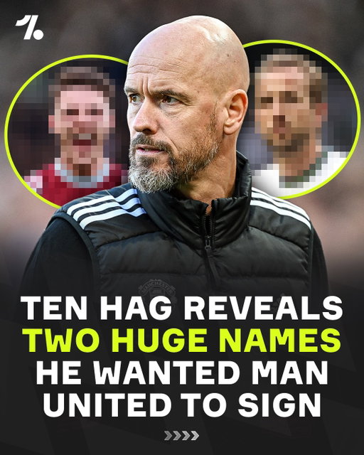 Erik ten Hag has named the TWO signings he pushed hardest for during his time at Man United, that well... if they came off, could truly have TRANSFORMED the Red Devils...😳💔❌

Just imagine how different things could have been if United had landed the signatures of the two England internationals 🤯🏴󠁧󠁢󠁥󠁮󠁧󠁿