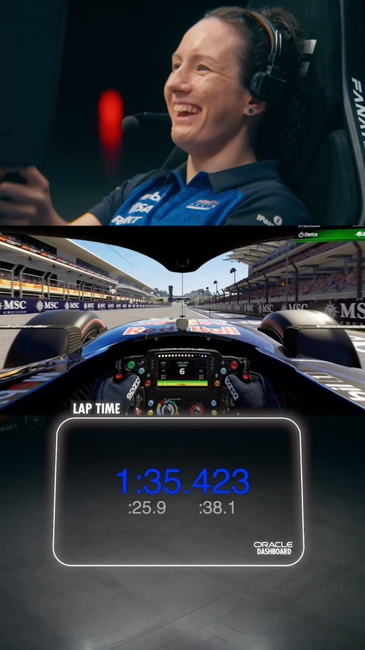 Getting up to speed at Circuit of the Americas 🇺🇸

Check out Alisha’s @Oracle Virtual Lap alongside @tommomccluskey and @sebastianjob_ on our YouTube channel 📺

#F1 #USGP