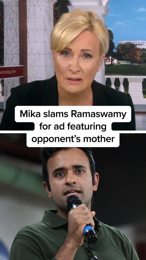 Ohio Republican gubernatorial nominee Vivek Ramaswamy is facing backlash for a campaign ad featuring Democratic opponent Amy Acton’s estranged mother. Acton has said her mother stood by and fled the state with her husband after he was charged with raping Amy as a child. Her mother accuses her of lying about her childhood. @mikabrzezinski blasts Ramaswamy for platforming Acton's mother in the attack ad.

#news #politics #ohio #midterms #elections