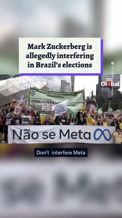 Brazilians are protesting Mark Zuckerberg over allegations that Meta is interfering in their elections — manipulating platforms Instagram, WhatsApp, and Facebook to suppress President Lula da Silva’s content while boosting his far-right opponent Flavio Bolsonaro.