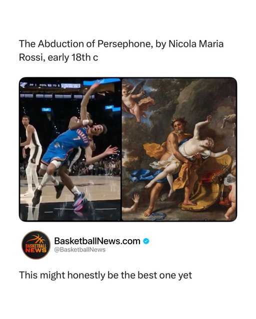 This is beautiful 👀

De’Aaron Fox sent Chet Holmgren to the floor during the second quarter of the Spurs’ season opener against the Thunder. The two got tangled up in the paint, and Fox’s forceful takedown immediately turned the possession into a heated confrontation. Officials assessed Fox a flagrant 1 foul. 

Players from both teams quickly stepped in, and the situation escalated into a scuffle. Victor Wembanyama, Jaylin Williams, Jalen Williams and Kenrich Williams all received technical fouls. One physical exchange suddenly had both teams going at each other. 

Fox later suggested Holmgren exaggerated the fall, saying he had been trying to draw a foul himself. Oklahoma City ultimately got the last word with a 116–104 win, but that confrontation added even more tension to the matchup. Their next meeting should have plenty of attention. 

Follow @basketballnews to stay tapped in for more