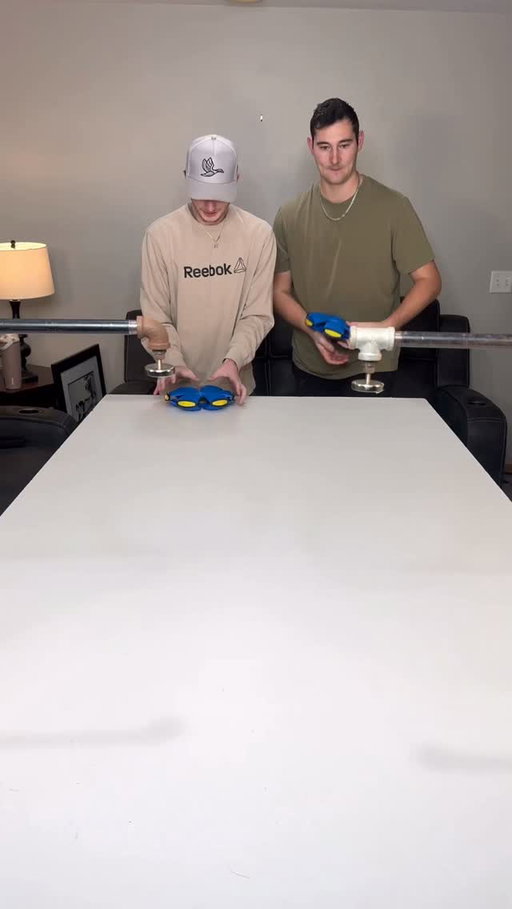 Double Magnet Pop Ball #trickshot