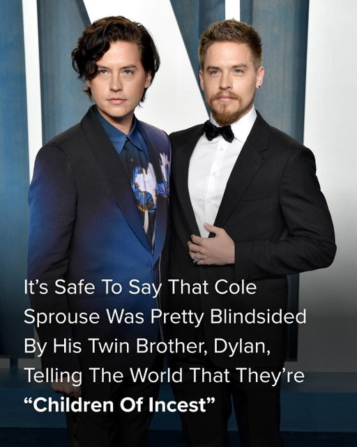 Both twins have had seriously iconic responses to the salacious headlines.

On Tuesday, Dylan Sprouse made some pretty jaw-dropping claims on his "Wildmen" podcast, where he discussed learning about his heritage from the genealogy program Ancestry. As I’m sure you can imagine, Dylan's quote immediately led to a bunch of eyebrow-raising headlines, and poor Cole was seemingly caught off guard when he found himself wrapped up in incest news stories, having not had any actual involvement with the podcast where his brother gave the quotes. In fact, Dylan literally said that he called Cole to tell him about the “f*cking crazy” news when he first got his Ancestry results, but Cole had hung up on him because he was so disinterested in the whole thing.
Needless to say, waking up to headlines such as: “Dylan Sprouse Says He & Brother Cole Sprouse Are ‘Children Of Incest’” was quite the shock for Cole, who shared a screenshot of it to his Instagram story alongside the caption: “No media training on earth can prep you to read this clickbait headline at 10am.” Unrelated, but also pretty funny, Cole immediately followed up with a selfie where he revealed that people were confusing him with his twin following Dylan’s wife, Barbara Palvin’s, appearance in the Victoria’s Secret Fashion Show on Sunday. And followers got a kick out of both of these posts. Read more at the link in bio 🔗

📷: Getty Images / Wildmen Podcast via youtube.com / colesprouse & dylansprouse via instagram.com