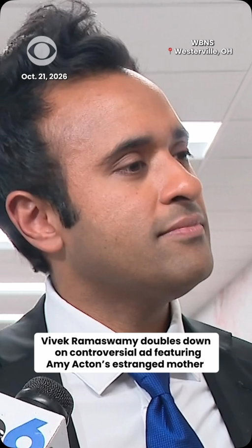 Republican gubernatorial candidate Vivek Ramaswamy doubled down on the controversial campaign ad featuring the estranged mother of his opponent in the Ohio governor’s race, Amy Acton, calling her a “liar.”

“If she feels that there’s anything that’s unfair or inaccurate about the criticisms leveled against her, she should be willing to defend herself on a debate stage,” he said on Wednesday.

Acton’s campaign and her brother denounced the ad as a “despicable low.”