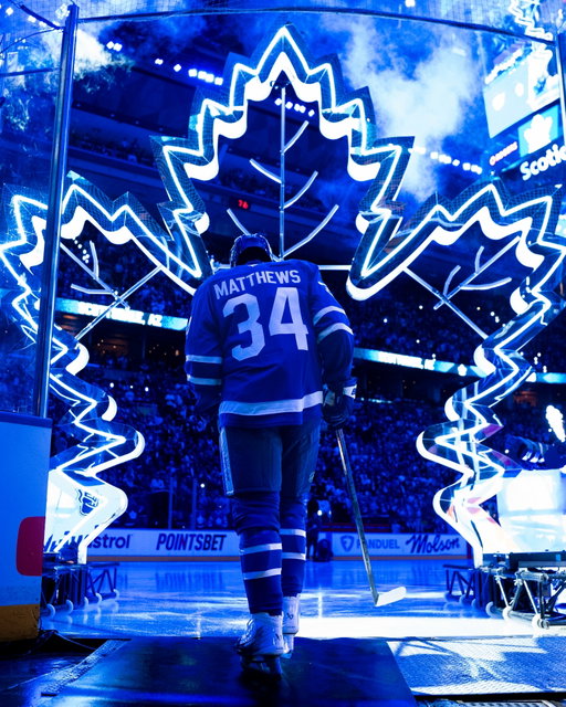 blue & white