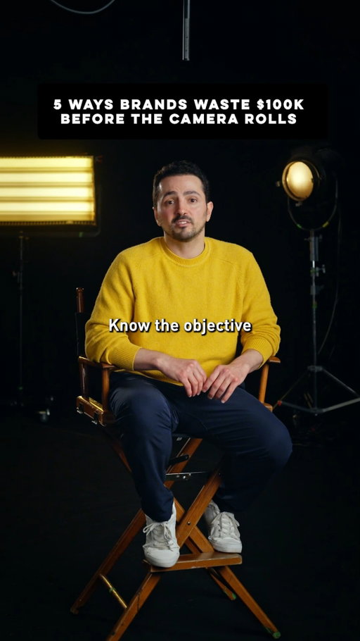 Most brands waste their video marketing budget because they start with the wrong question. 

They ask, "What video are we making?" instead of, "What campaign can this shoot power?" 

If you're planning a commercial shoot, here are the 5 rules we use to ensure production value actually serves your creative strategy.