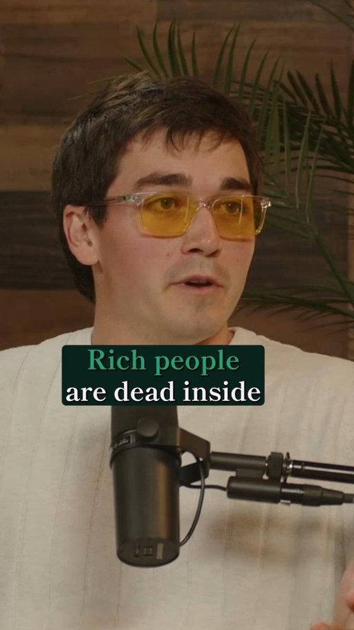 What billionaires can't buy 🧊

I've worked with multiple billionaires. The thing most of them are missing isn't money. It's the ability to feel.

They're numb, hooked on stimulation, on winning, on the next conquest. If you can't feel joy or be present with your own kids, the money is irrelevant.

That's one of the biggest prisons a person can live in.

Send this to the high achiever who can't switch off.

#menshealth #holistichealth #rootcause