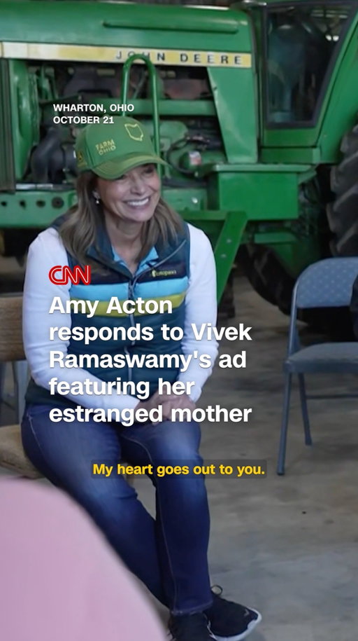 Ohio Democratic gubernatorial nominee Amy Acton spoke to CNN’s @laurenfoxreports as backlash grows against her opponent, Vivek Ramaswamy, whose campaign put out a controversial ad featuring her estranged mother.

Read more at the link in bio.