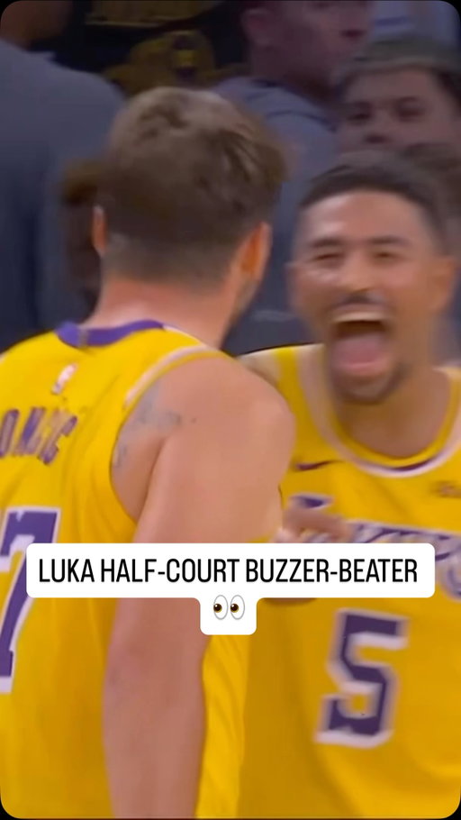Luka Dončić beats the buzzer and gets in the face of rookie Yaxel Lendeborg, whom he’s been going back and forth with all night! 🧐

(via @ESPN)