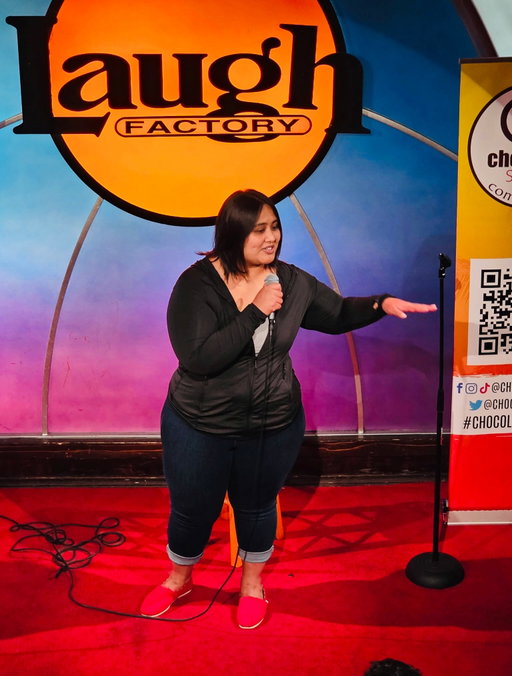 Late post! I got back from California late Monday night and went straight back to work/life the very next morning, so I’ve been laying low and resting. I’m super tired and I’m sure a good part of that is just coming down from my set on Sunday at the Laugh Factory. 

The energy of that room is real. As soon as I walked in I was hyped up to perform. Everyone working there were so kind and welcoming. I got the bullet spot of the night so there was a little added pressure there. 3 minutes is hard to do after performing long sets, but I could not be happier with how it all went. It was also great to have friends in the house to share the night with. 

AND GUESS WHAT?!…

Your girl got the email yesterday that she passed her audition and is moving on to the Chocolate Sundaes First Impressions Graduate Show! They liked me!! :) 

To be continued…. #lovethislife #comedian #standupcomedy #goals #grateful @chocolatesundaes