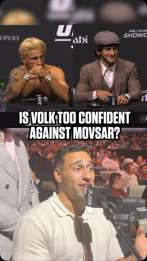 Is Volk underestimating the undefeated Movsar Evloev? 👀🇦🇺 #ufc333