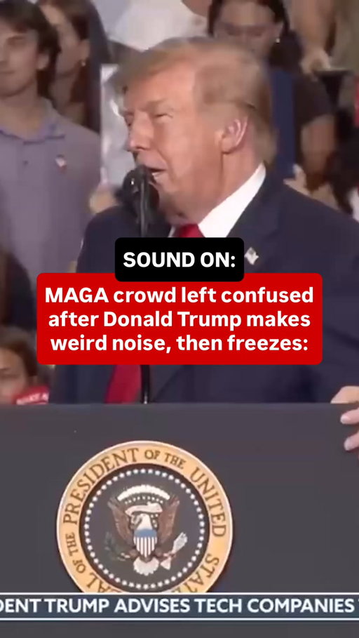 Nothing will prepare you for the sound Donald Trump makes in this video.

Follow @majoritydemocrats for more!