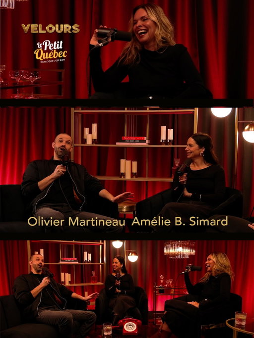 « Tu ne veux pas m'épouser, c'est ton problème ! »

Velours avec Olivier Martineau et Amélie B. Simard, disponible dès maintenant sur Youtube et sur vos plateformes audio !

Ta fringale mérite un Petit Québec

#velours

@lepetitquebec