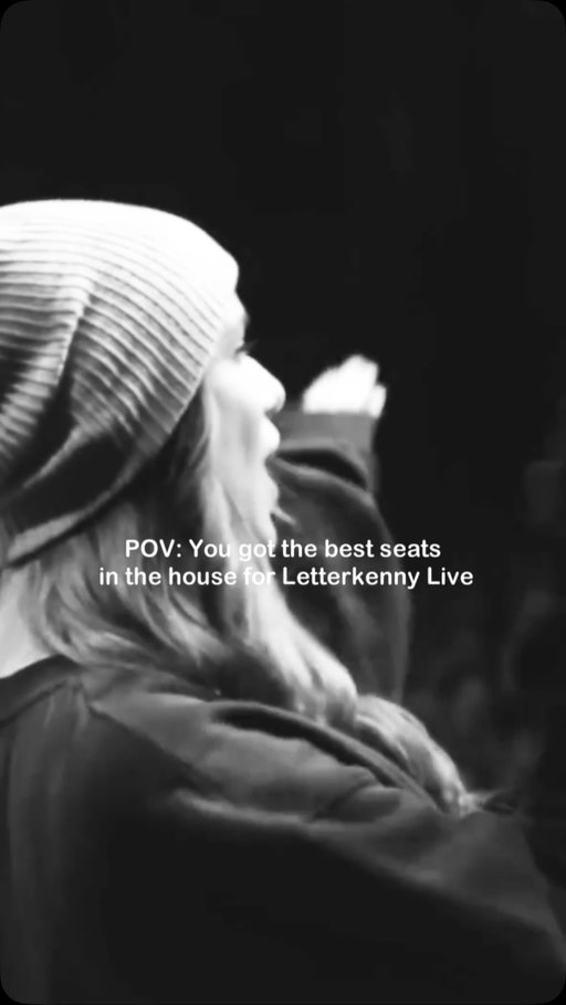 Next February we hit the road again, get your tickets at letterkennylive.com. Pitter Patter 🍻  Hopes to see yous there!

#letterkenny #letterkennylive #reels