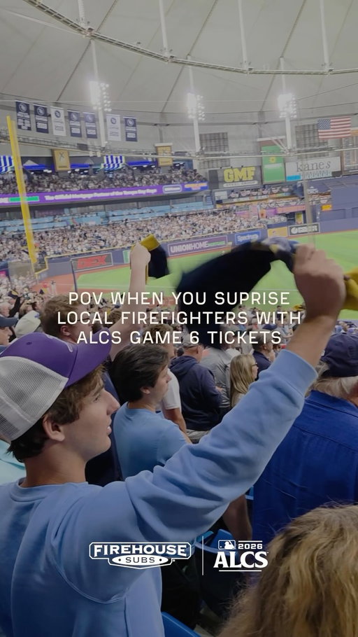 Firehouse Subs Home Team Heroes ⚾️
Surprising local firefighters with MLB Postseason tickets was a home run. Might just have to do it again 👀

#FirstResponders #FirehouseSubs