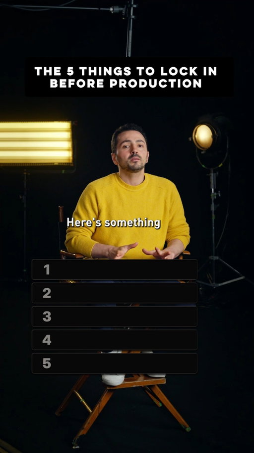 The most expensive phrase on a film set is "we'll figure it out."

Most shoots are won or lost before the cameras even roll. 

If you're managing a commercial video budget, here are the 5 logistical pillars you must lock in during pre-production to protect your investment. 

See our full approach on the site.