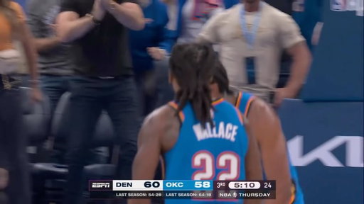 CHET HOLMGREN JUST DENIED BRAUN THEN AN OOP TO JALEN WILLIAMS!