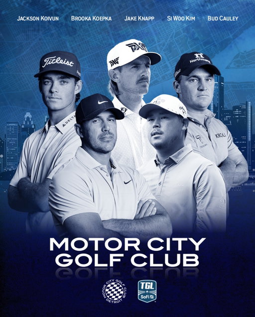 Michigan make some noise. The final roster for our inaugural @tglgolf season is nothing shy of lethal. ⛳️ This is Motor City 🏁 Make sure you sign up as a member of MCGC at the link in bio. Our match schedule goes live October 26th, be the first to know! And exclusive raffle give aways to meet us in Florida. We’ll see you in December 🚀 

#MCGC #313 #TGL