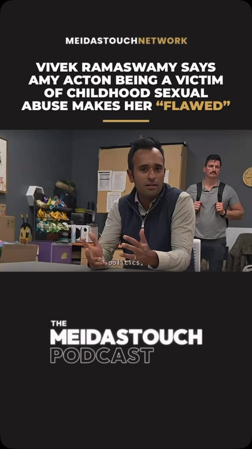 NEW: Vivek Ramaswamy says Amy Acton being a victim of childhood sexual abuse makes her “flawed” while defending his ad featuring her estranged mother.

“In politics sometimes it’s a tough sport.”