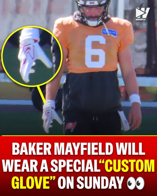 Baker Mayfield will be wearing a “Frankensteined wide receiver glove” made by the Tampa Bay Rays 😳🔥

(Via gregauman nflstroud/X)