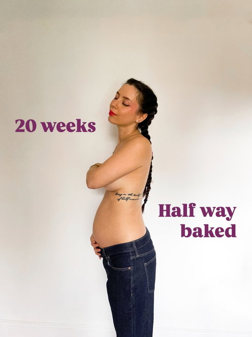 20 weeks 🥹 Half way baked
Swipe to see highlights from the past month 🎀

Scan photos arrived from our 15 week private gender scan

17 weeks I couldn’t do up my jeans anymore, nice little hack I found online 🙌🏼 (started to show week 16 and the changes are getting quicker now)

Starting to hunt charity shops for little one, I’ll have to do a post sharing all the bits I’ve found so far 🥹🎀

So comfy and helps to not have to think about what to wear

Being so emotional I’m literally crying everyday over stranger on the internet 🥹

18 weeks we have a 🥐

Definitely pushed myself a little too far this day with the coastal walks around Dorset 😅 I stayed on the sofa most of the time for the two days after this

Guys I’m starting to feel pregnant now, that’s definitely a bump 😳🥹

Needing to eat more to keep up energy, getting tired quickly through the day again

High waisted isn’t flattering or comfortable anymore 😅

I started feeling little movements at 18 weeks, definitely feeling her more at 20! But too subtle to be felt by Paul

It’s nice to start having a bump so I actually look and feel pregnant 🥹🎀 I know I’ll look back at this and think how cute and small 20weeks was and I’ll get much bigger. The human body is truly remarkable

I feel so loved and thought of 😭🎀🥹
Thank you @idressmyselff for these all the way from Portugal 

👖 Never did I think I’ll be back in low rise (not worn any since I was 14 perhaps?) just need to get longer tops 😅

She’s grown so much!!
Also great to confirm the gender again, I keep seeing videos of people finding out it’s the opposite 😅💗💙