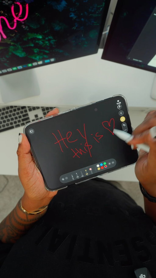 Now this Apple Pencil with the iPhone Duo 😍.. Yasss! 

FYI: The software the Apple Pencil requires is a beta software, so keep that in mind if you update to it.