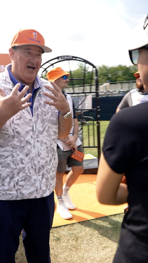 #VoltarenPartner They hired me to be the Lead Relief Caddie. Nobody mentioned I might need
a Relief Caddie of my own! Luckily, @voltarengel knows everything about relieving joint pain. #ad