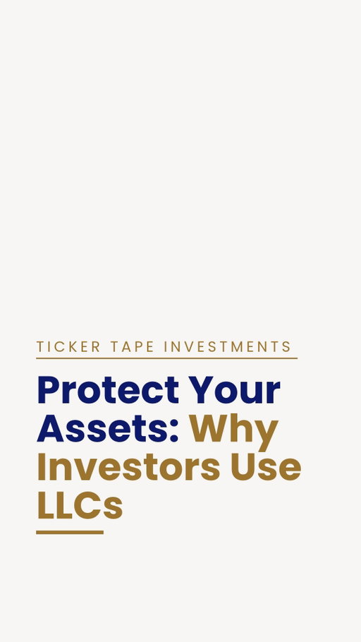 Experienced investors understand the importance of structuring deals through dedicated legal entities. From managing potential liabilities to protecting personal assets, the right investment structure is essential for managing risk and building long-term wealth.

#RealEstateInvesting #InvestmentStrategy #LLC #WealthManagement #PrivateDeals