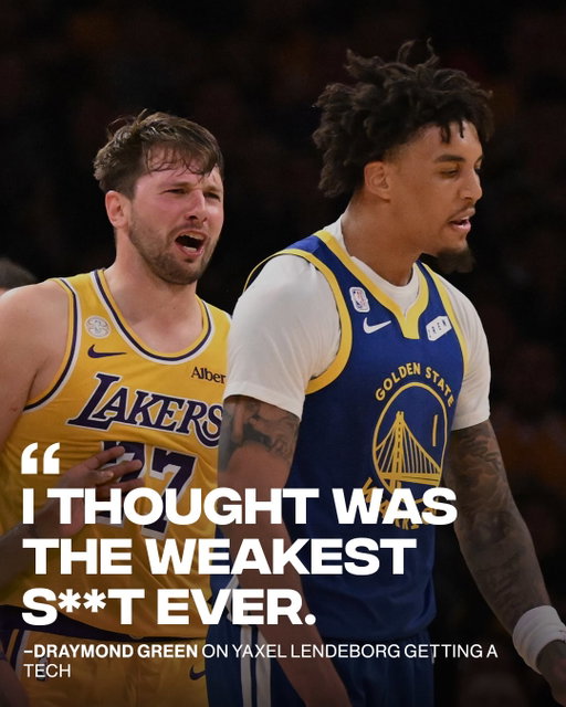 Draymond weighs in on Yaxel Lendeborg and Luka Doncic heated exchange 👀

(📸: Getty/ via @draymondshow )