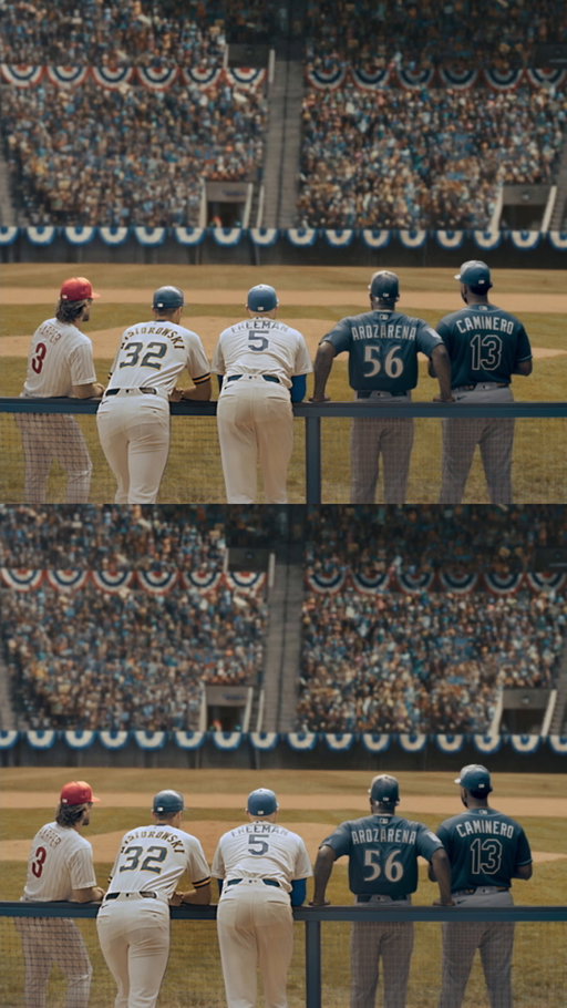 Worlds collide ⚾
 
A special look at Marvel Studios' Avengers: Doomsday assembles Bryce Harper, Freddie Freeman, Jacob Misiorowski, Junior Caminero, and Randy Arozarena 👀
 
Avengers: Doomsday arrives in theaters everywhere December 18
