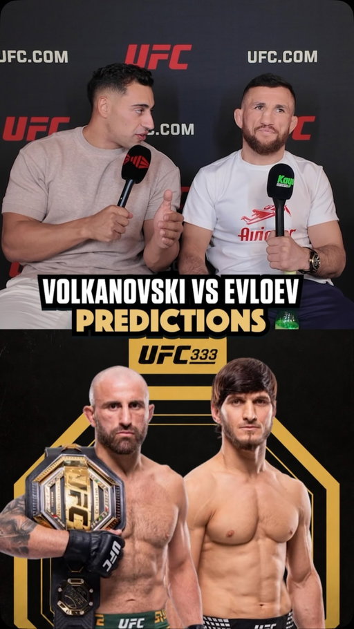 Alexander Volkanovski vs Movsar Evloev: Main Event Predictions 👀 Who have you got? 👇 #ufc333