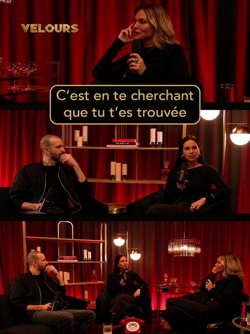 « C'est en te cherchant que tu t'es trouvée... »

Velours avec Olivier Martineau et Amélie B. Simard, disponible dès maintenant sur Youtube et sur vos plateformes audio !

#velours
