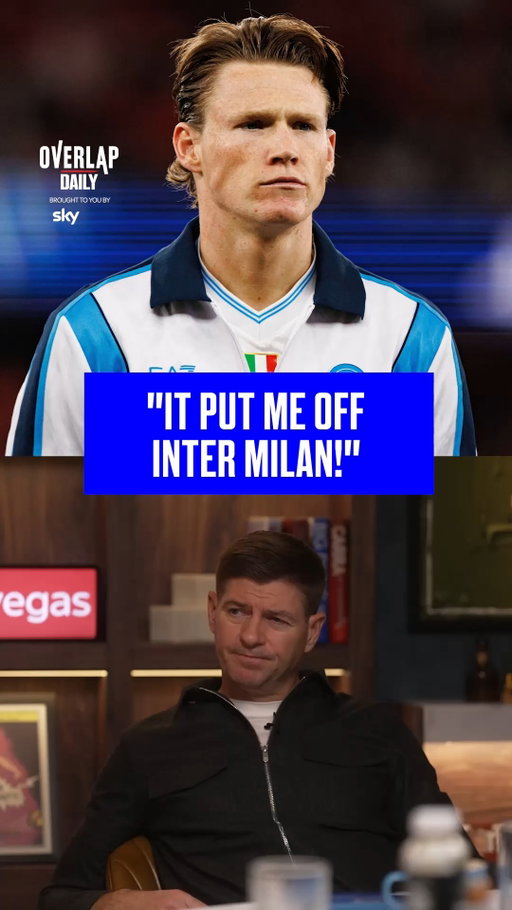"That's what put me off Inter Milan." 🤣

Stevie reveals the real reason he never moved to Italy 🇮🇹

Watch this episode of Overlap Daily on YouTube or listen wherever you get your podcasts 🙌⚽️