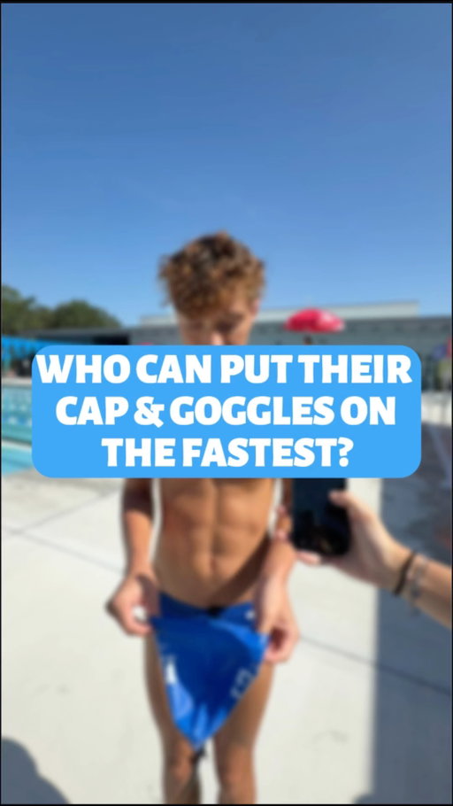 The real race starts before you hit the water. 😂🏊

Who can put on their swim cap and goggles the fastest? The competition is already heating up at IMG Academy Swimming.