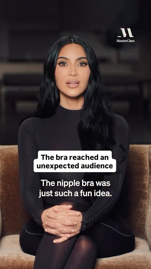 Your customer is your cofounder. @kimkardashian shares how an unexpected fanbase for the Nipple Bra helped shape its evolution.