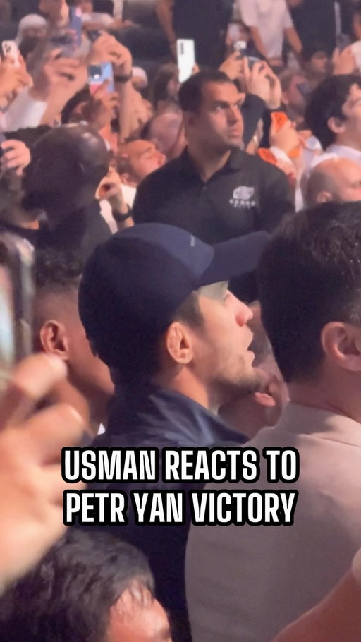 Usman reacts to Petr Yan beating Merab Dvalishvili in there Trilogy at #UFC33

Follow @redcorner.mma for more exclusive content. ✅