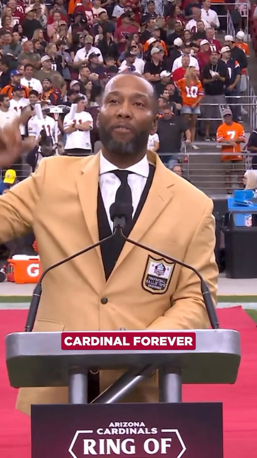 “I’ll be a Cardinal forever.”- @larryfitzgerald ❤️