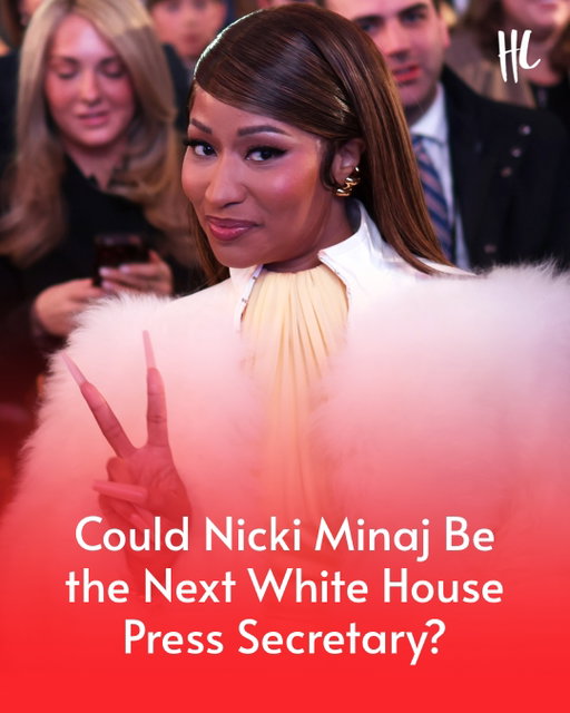 According to a new report, Nicki Minaj's name has been mentioned among staffers as a potential new White House press secretary. 

TMZ reported that two White House employees have "glowingly" dropped her name as a replacement for Katie Zacharia. (📸: Getty Images)