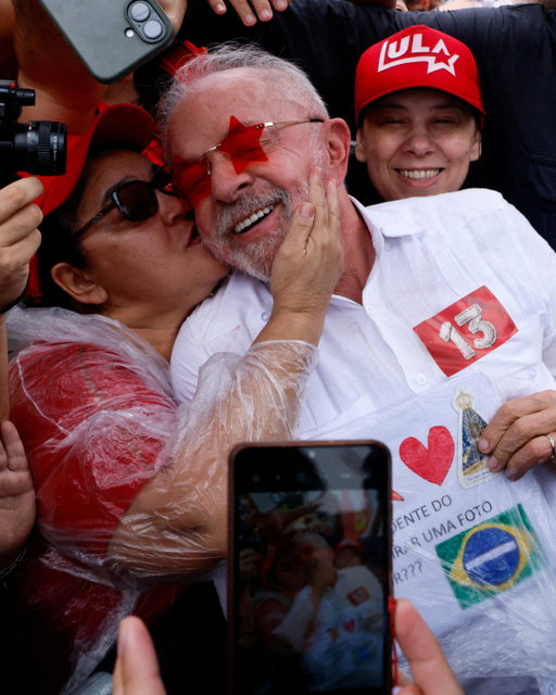 Brazilian president Luiz Inácio Lula da Silva has staged a dramatic election fightback, defeating the far-right candidate Flávio Bolsonaro to claim a historic fourth term in power.⁠
⁠
With nearly 99% of votes counted the 80-year-old leftist received 51.75% of the vote to his 45-year-old rival’s 48.25%.⁠
⁠
Lula narrowly lost the first round of the election to Bolsonaro in early October, casting his political future into doubt and plunging progressive Brazilians into three weeks of despair. Never, since the return of democracy in the 1980s, has the first round runner-up won the second vote.⁠
⁠
But Lula did precisely that on Sunday, prompting joyous scenes on the streets of São Paulo, where he had been following the count, and at the hotel where he was watching the count.⁠
⁠
As the result was confirmed, Reginaldo Lopes, a key Lula ally, told the Guardian: “I feel incredible … This is Brazil telling the world that the extreme right is fascist, that the extreme right is against black people, is against the poor, against the state, against gay people ... We are going to reorganize the democratic forces [in this country.”⁠
⁠
The incumbent, who had lost by 2.2 million votes three weeks ago, has now won by 4.3 million.⁠
⁠
Follow the link in bio for the latest.