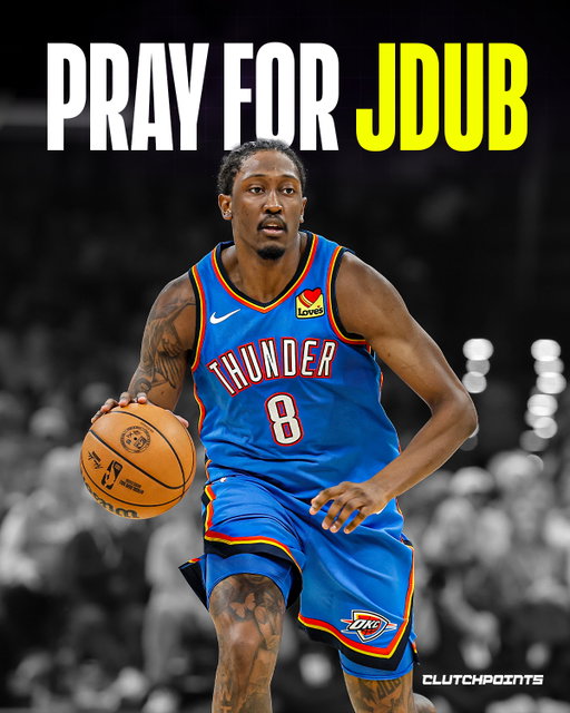 A really scary moment for Jalen Williams.

As he was being stretchered off the court, J-Dub gave two thumbs up to the crowd.

The Paycom Center responded by chanting “J-Dub” as he was taken off.

A small reassuring sign after a frightening play.

Wishing nothing but the best for him.
