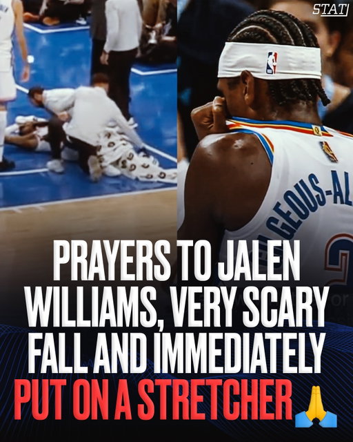 Man this fall looked really, really bad. Prayers to Jalen Williams, hoping for the best. 🙏