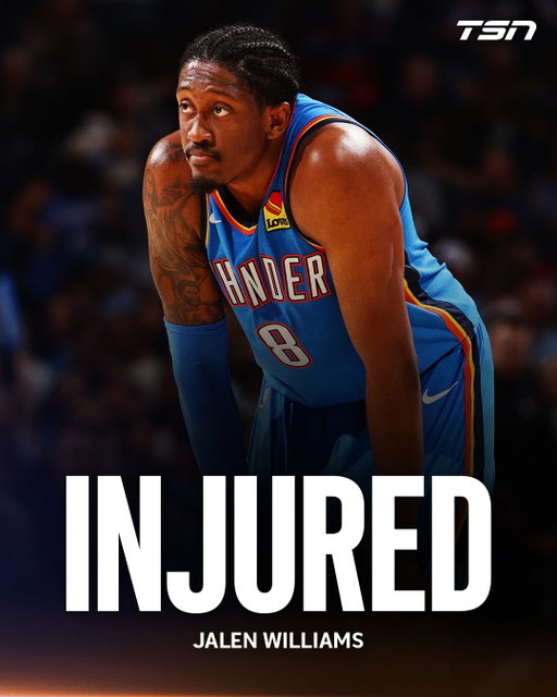 Jalen Williams suffered an ankle injury after a scary fall during tonight’s matchup against the Clippers and was stretchered off the court. He received a standing ovation from the crowd as he was taken off. 🙏

(via ESPN)