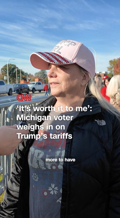CNN's @arlettesaenz spoke with Michigan voters at rallies held by former President Barack Obama in Detroit and President Donald Trump in Port Huron about the economy and its influence on their voting decisions.