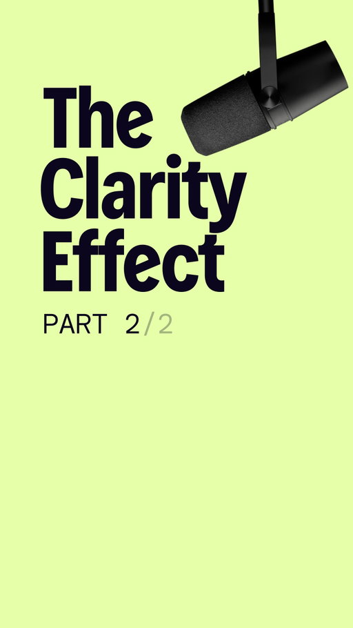 When money isn’t taking up all your attention, something else can.

It’s called the Clarity Effect, and we teamed up with behavioral scientist Paul Dolan to see how it shapes people’s everyday money experiences. 

Learn more about the Clarity Effect via the link in bio.