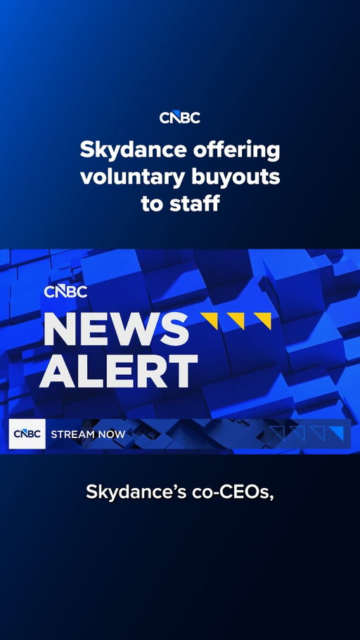 CNBC’s Julia Boorstin reports on Skydance announcing voluntary buyouts to employees and an updated return-to-office policy.

Watch more at the link in bio.