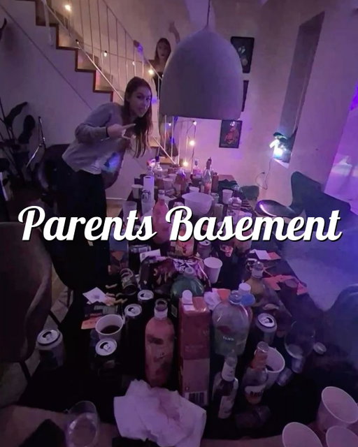 TOP 10 SPOTS TO PREGAME ➡️
Parents must party or be out of town*
Send submissions to @thehouseparty.project

Always illegal, bring pallets

Cost effective with the right crew

Be careful, structurally unsound

Pack the bed

A crack house for alcohol

Concrete country clubs

Not just for Halloween, make it a regular thing

Two car minimum

Make sure they are empty or you’re the town creep